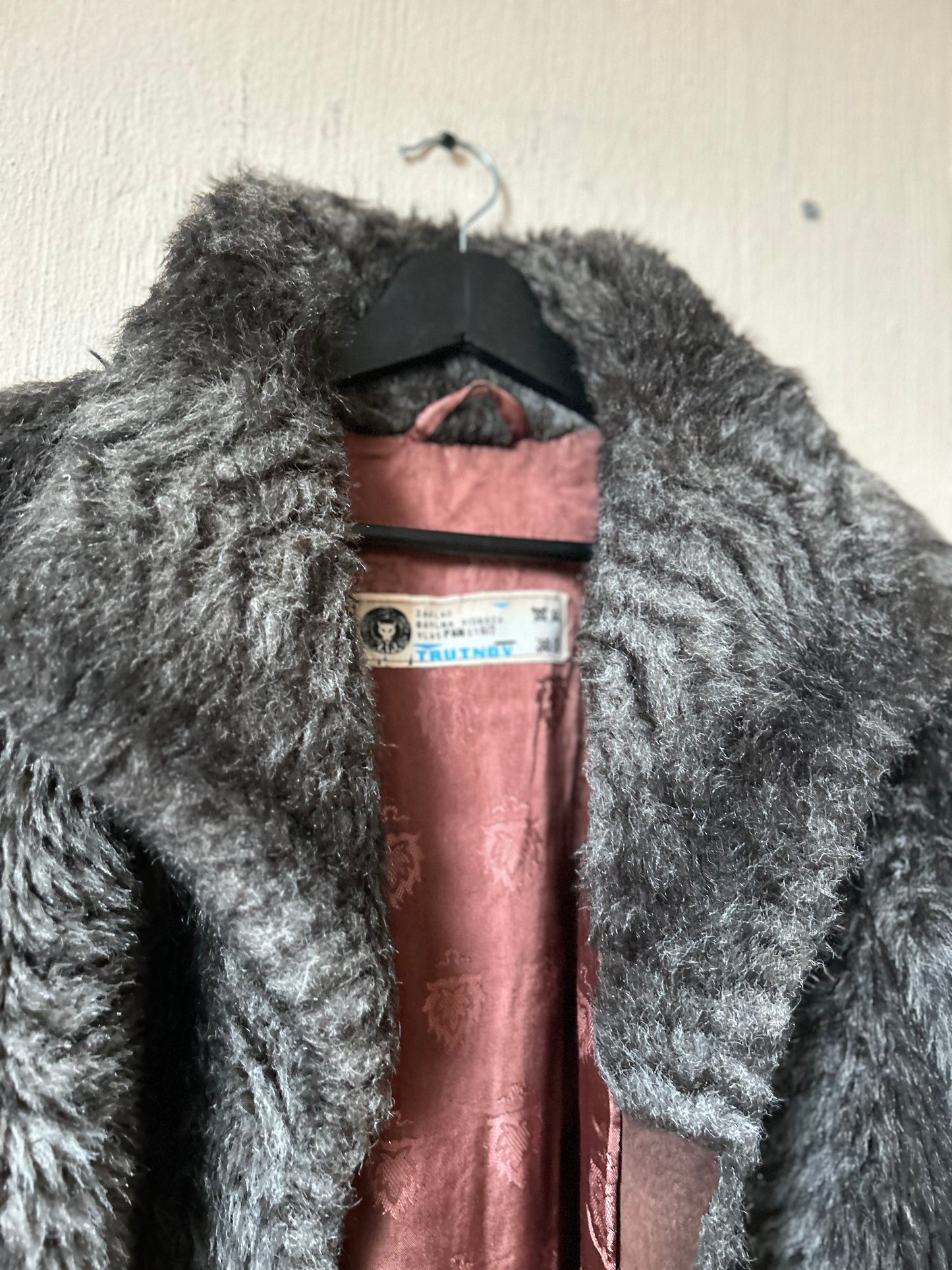 Alpaca Fur vintage coat