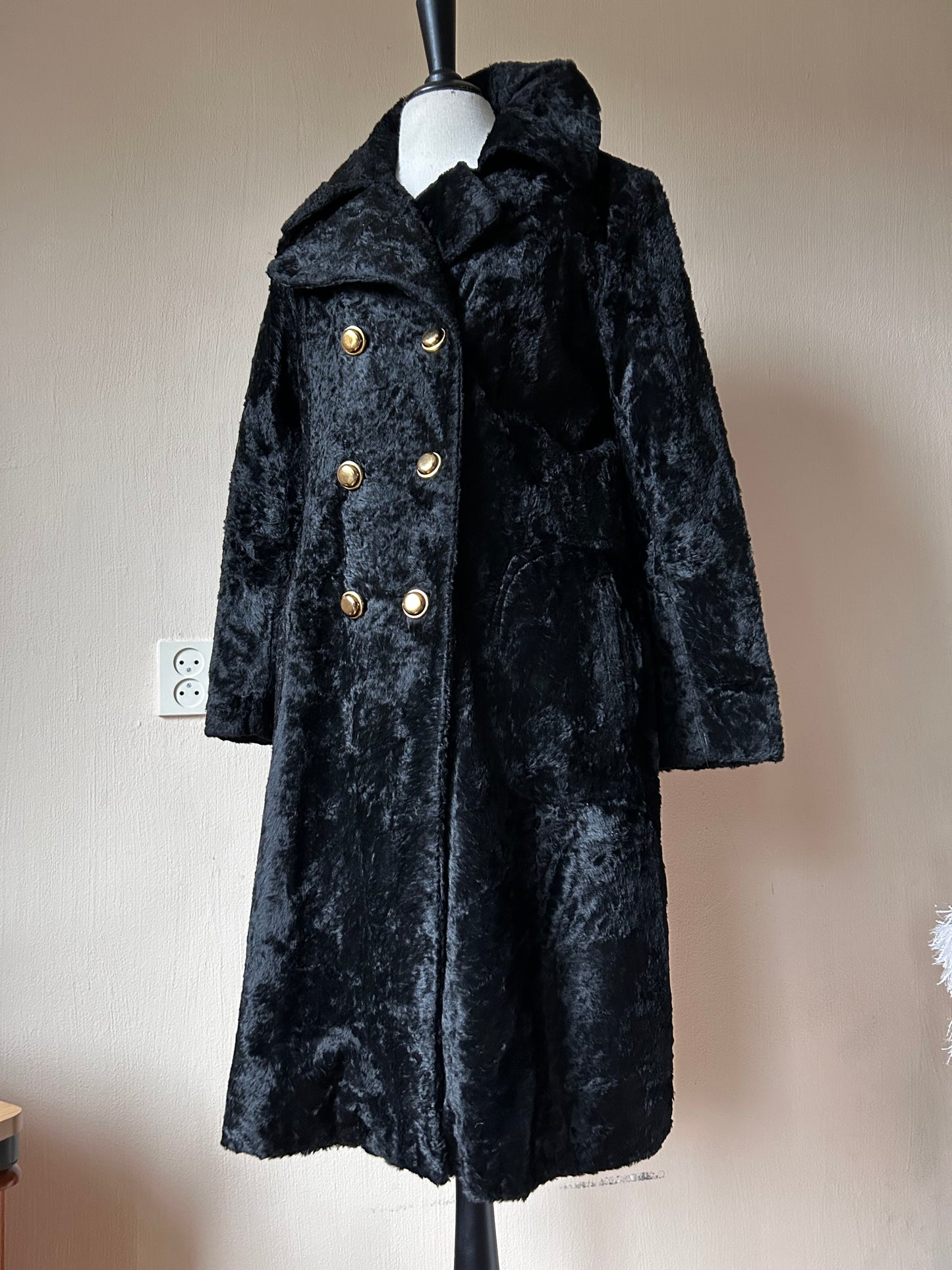 Vintage faux fur coat