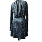 Vintage velvet feel dress