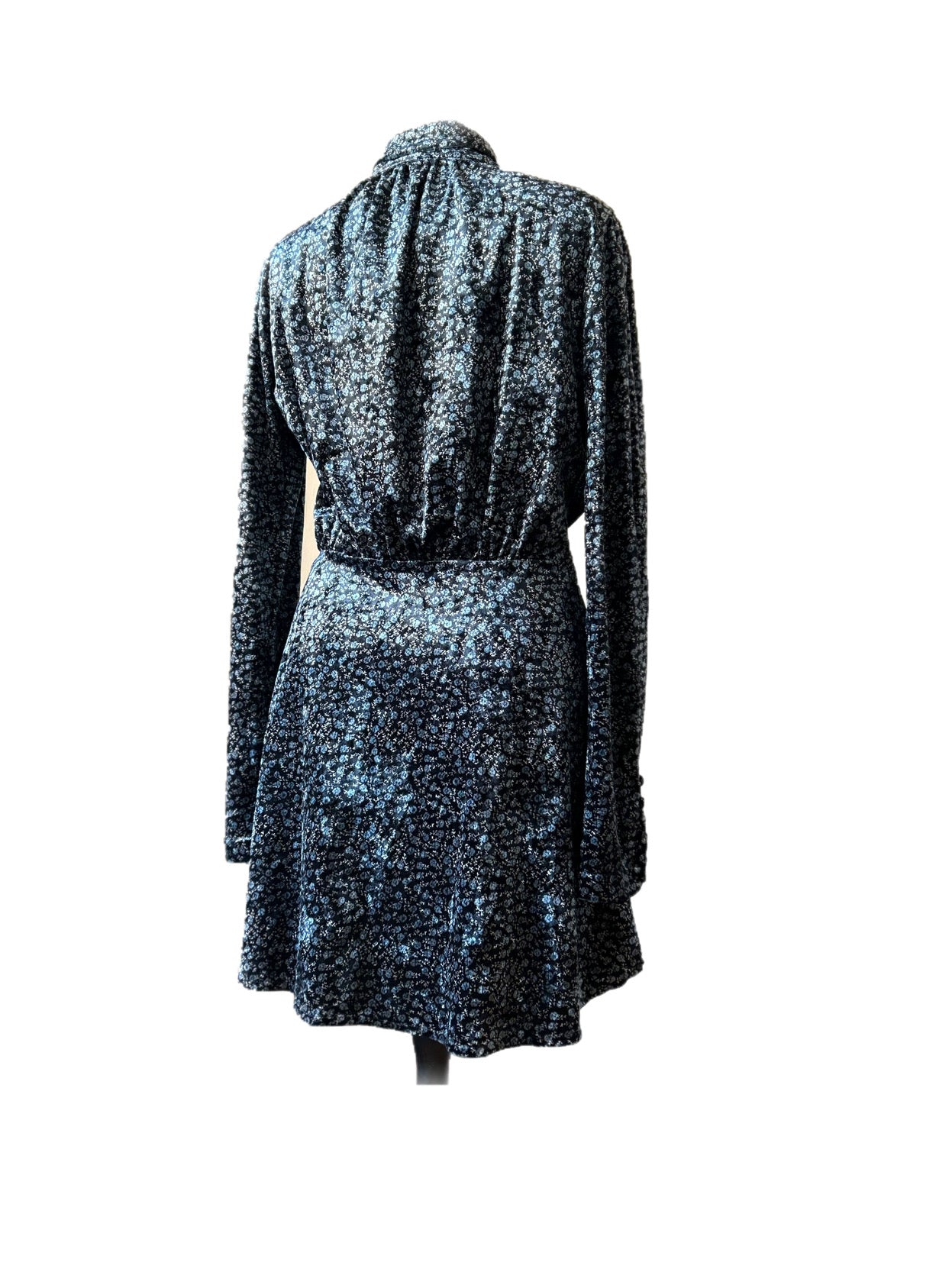 Vintage velvet feel dress