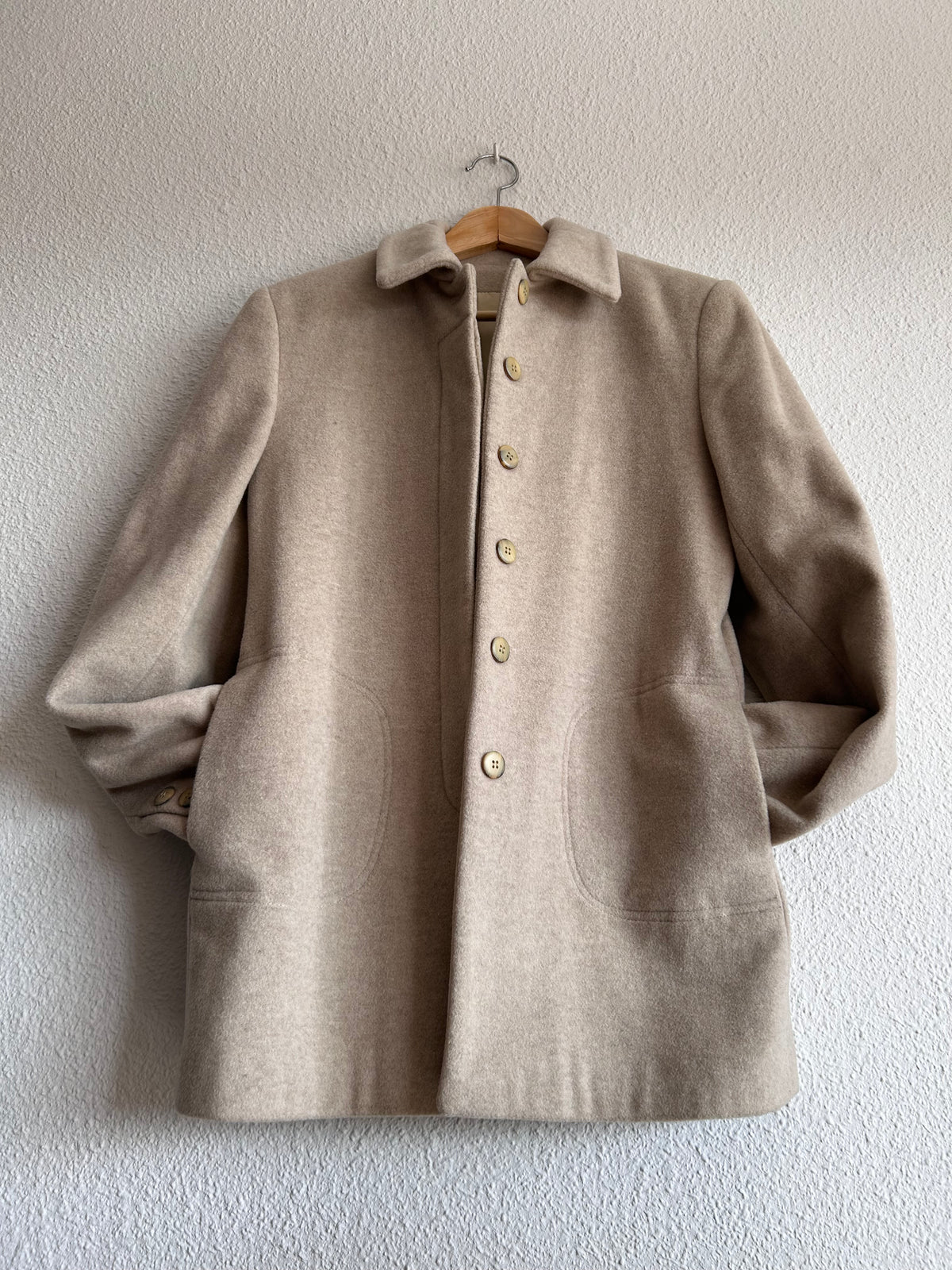 Vintage wool & cashmere coat