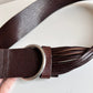 Vintage leather belt