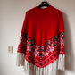 Christmas poncho