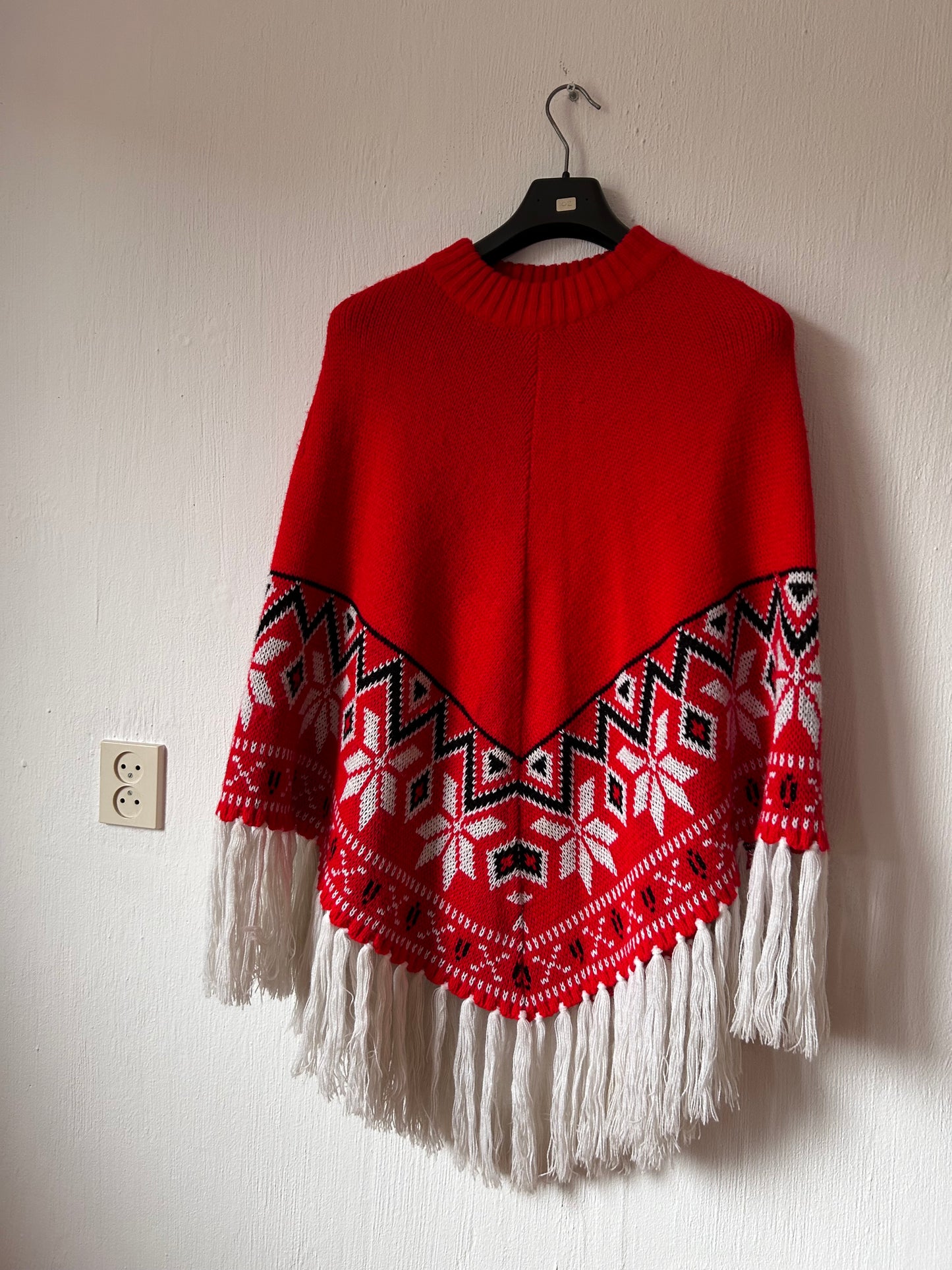 Christmas poncho