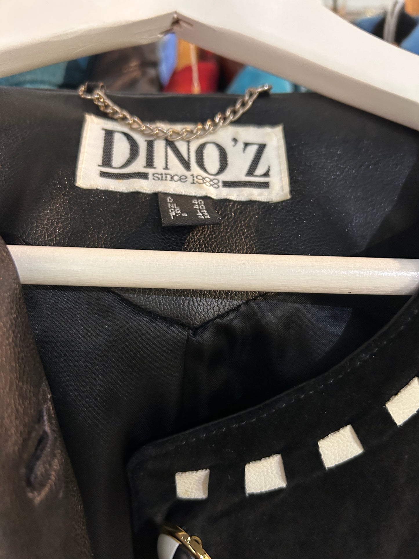 DINO’Z suede crop jack 80s