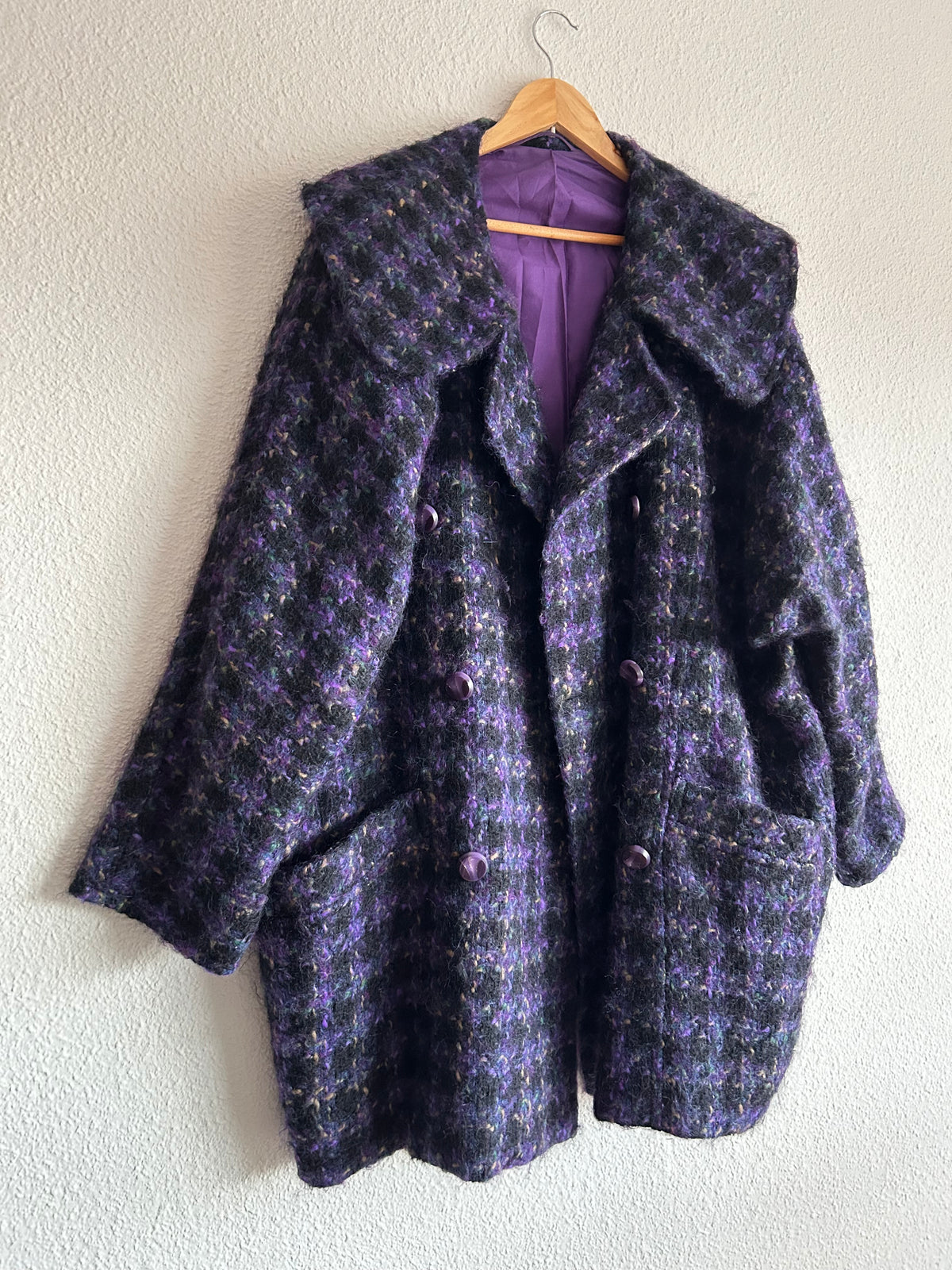 Mohair winter coat L/XL