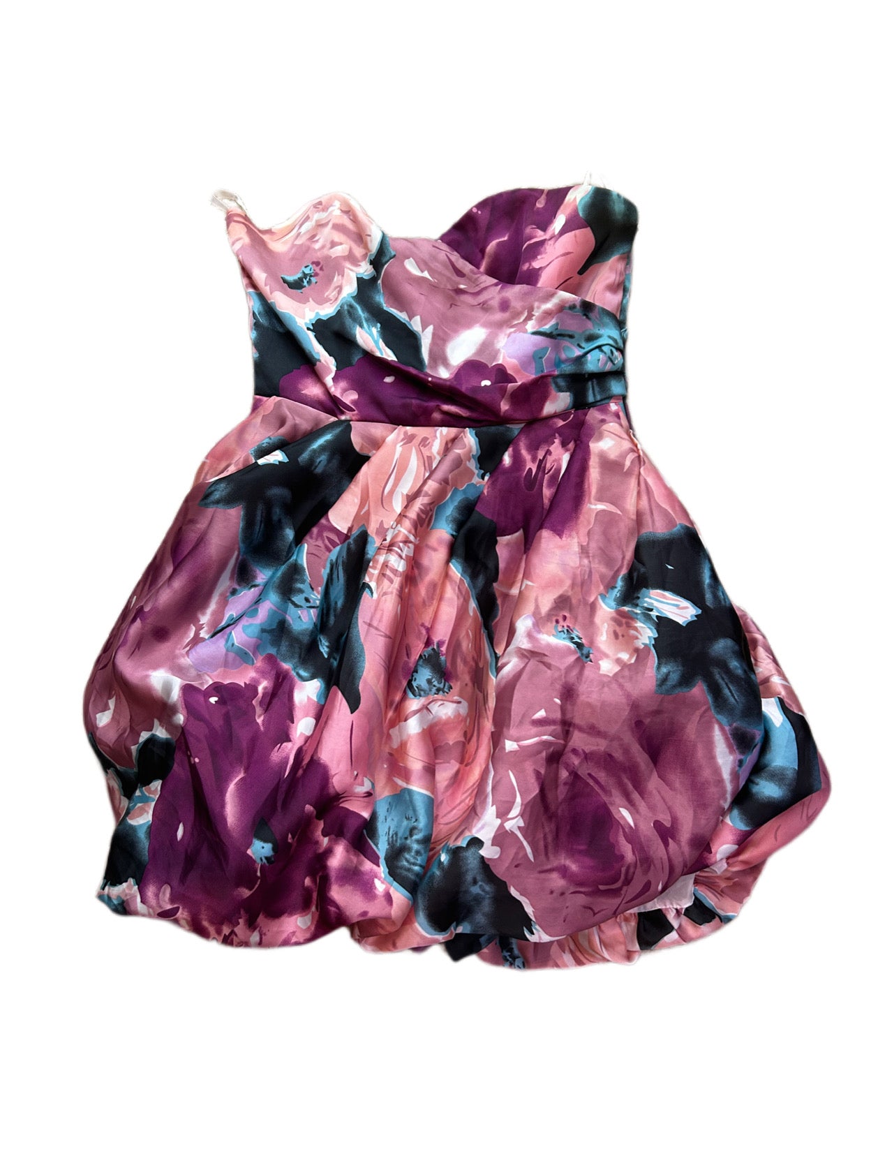 Strapless ballon party dress