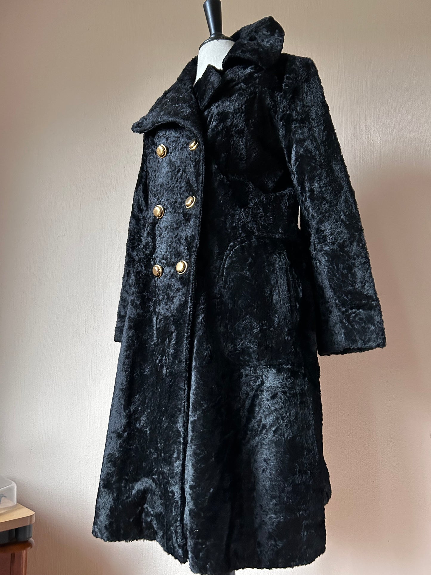 Vintage faux fur coat