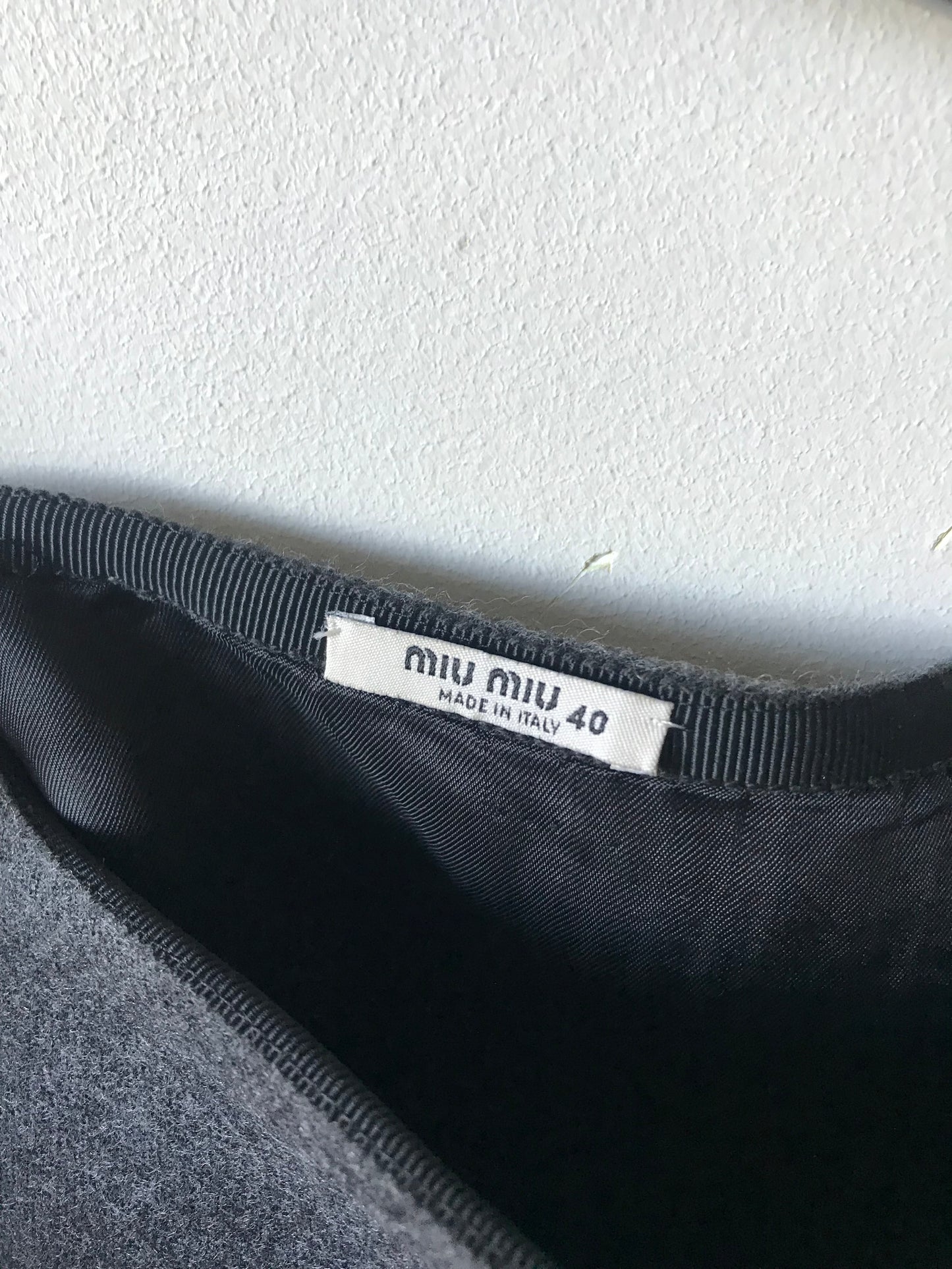 Miu Miu voilant skirt