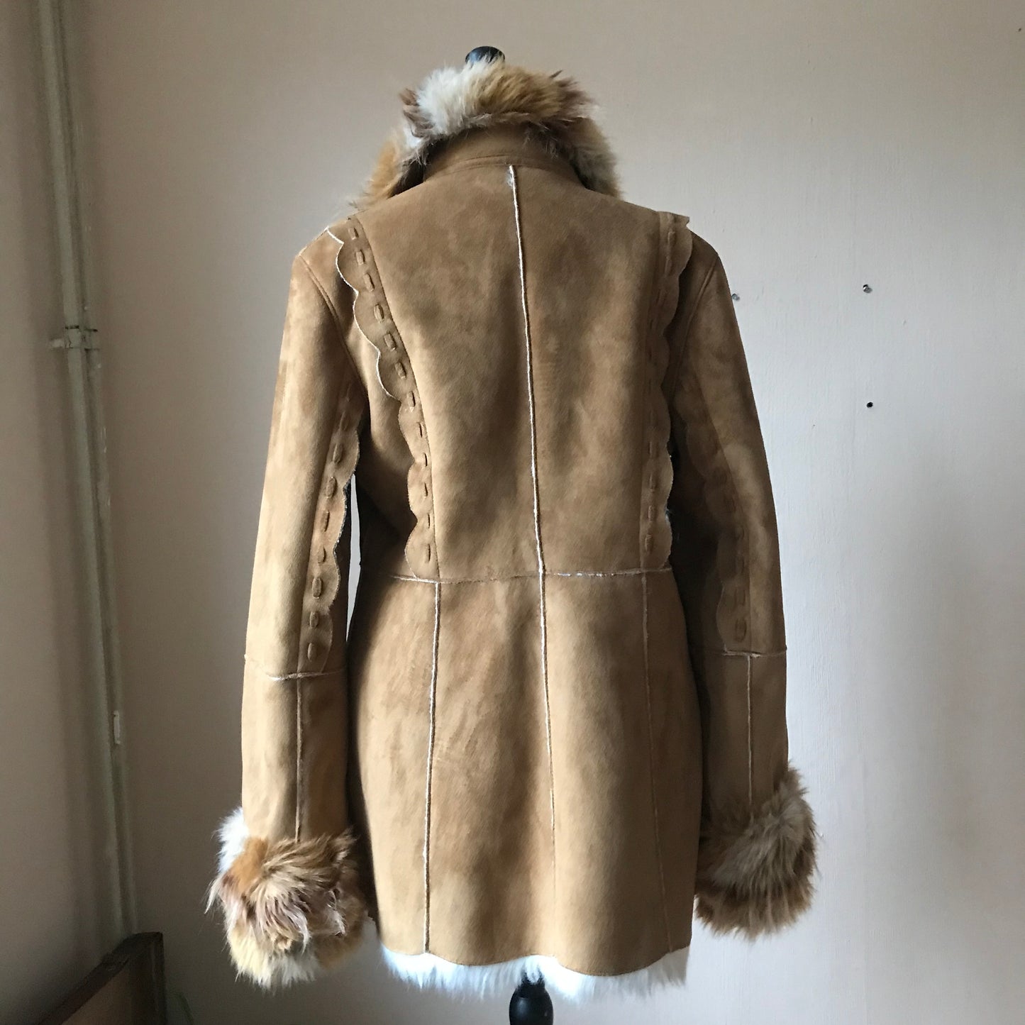 Balmain faux fur coat