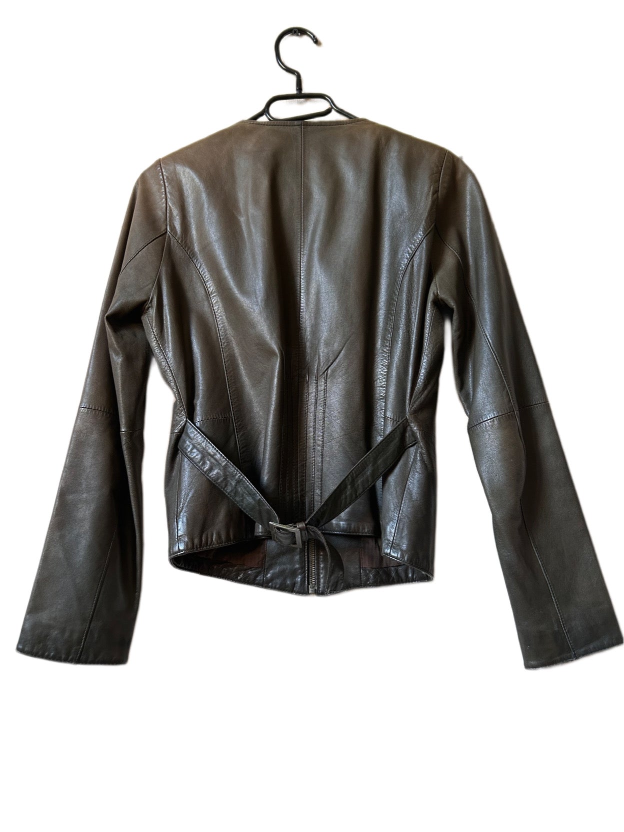 Essentiel Antwerp leather biker