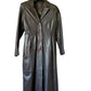 Vintage maxi leather coat