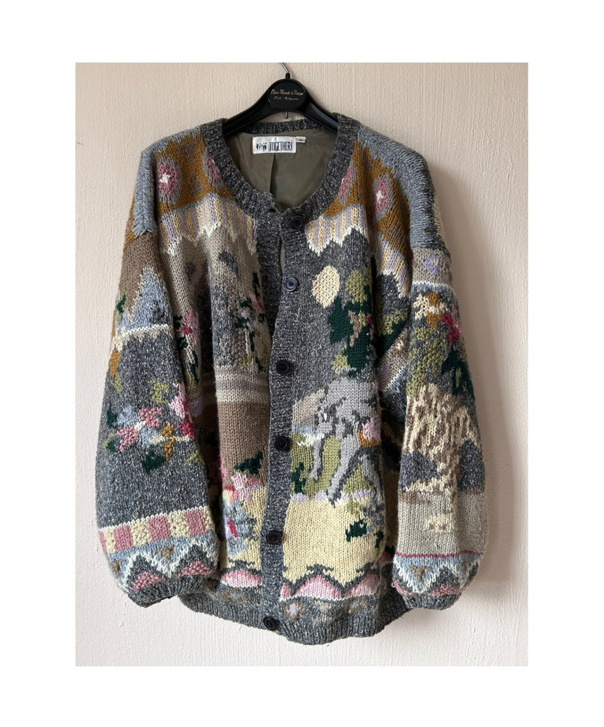 Vintage Together wool cardigan
