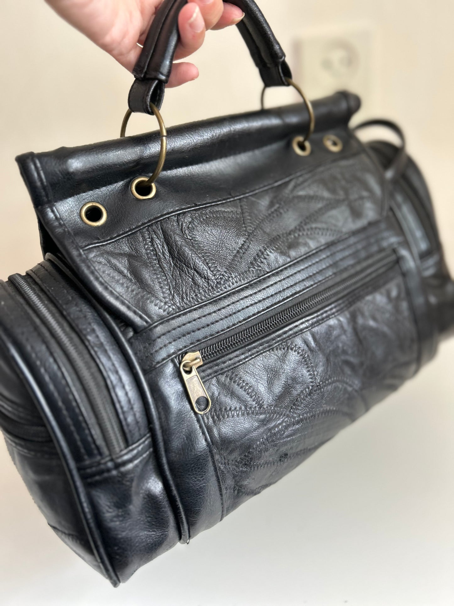 Genuine leather handbag