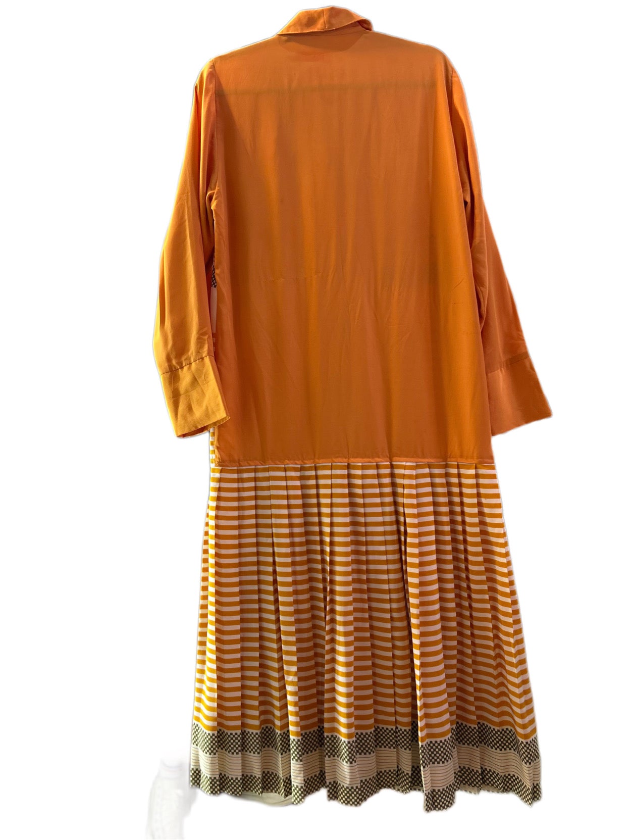 80s Vintage pleated dress