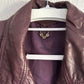 80s vintage lamb leather jacket