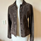 Vintage brown suede jacket