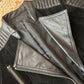 Vintage suede biker jacket
