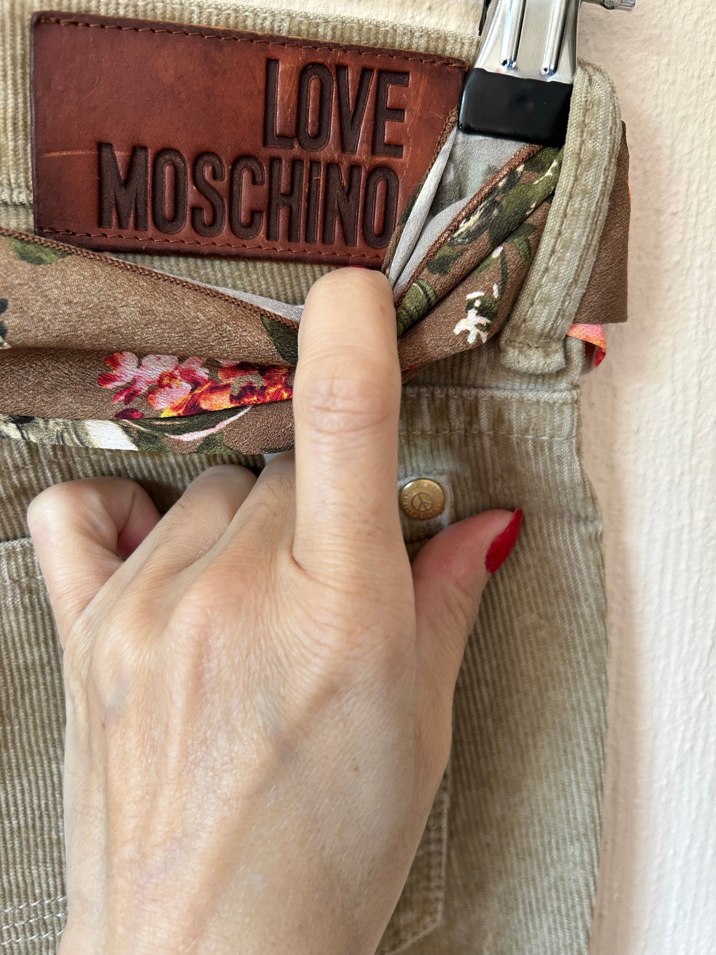 Moschino corduroy pants