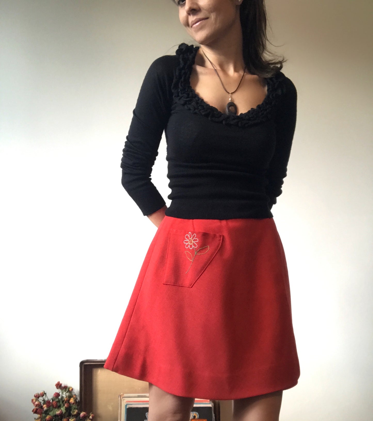 Envelope skirt