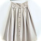 Button front vintage skirt