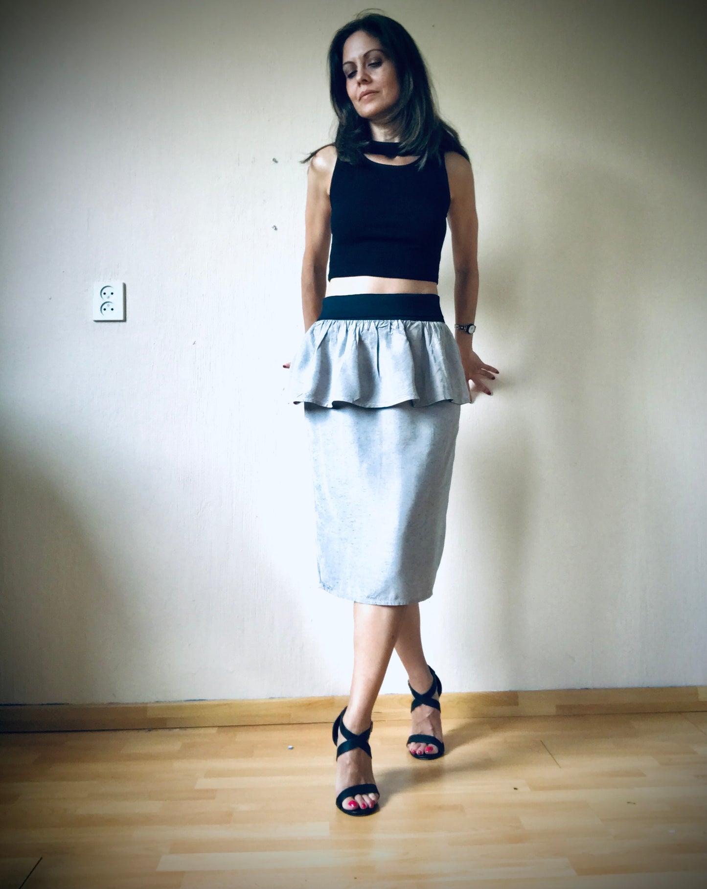 80s vintage design skirt