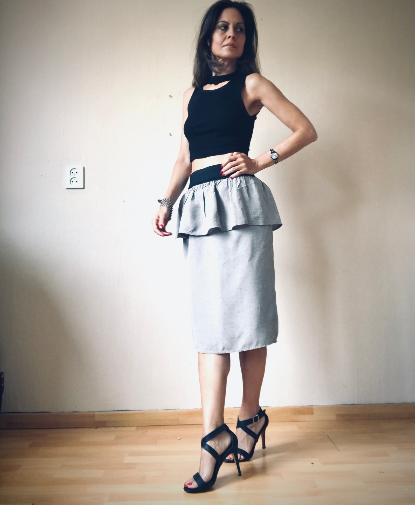 80s vintage design skirt