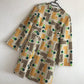 70s retro print dress