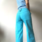 Wide leg flared pants S