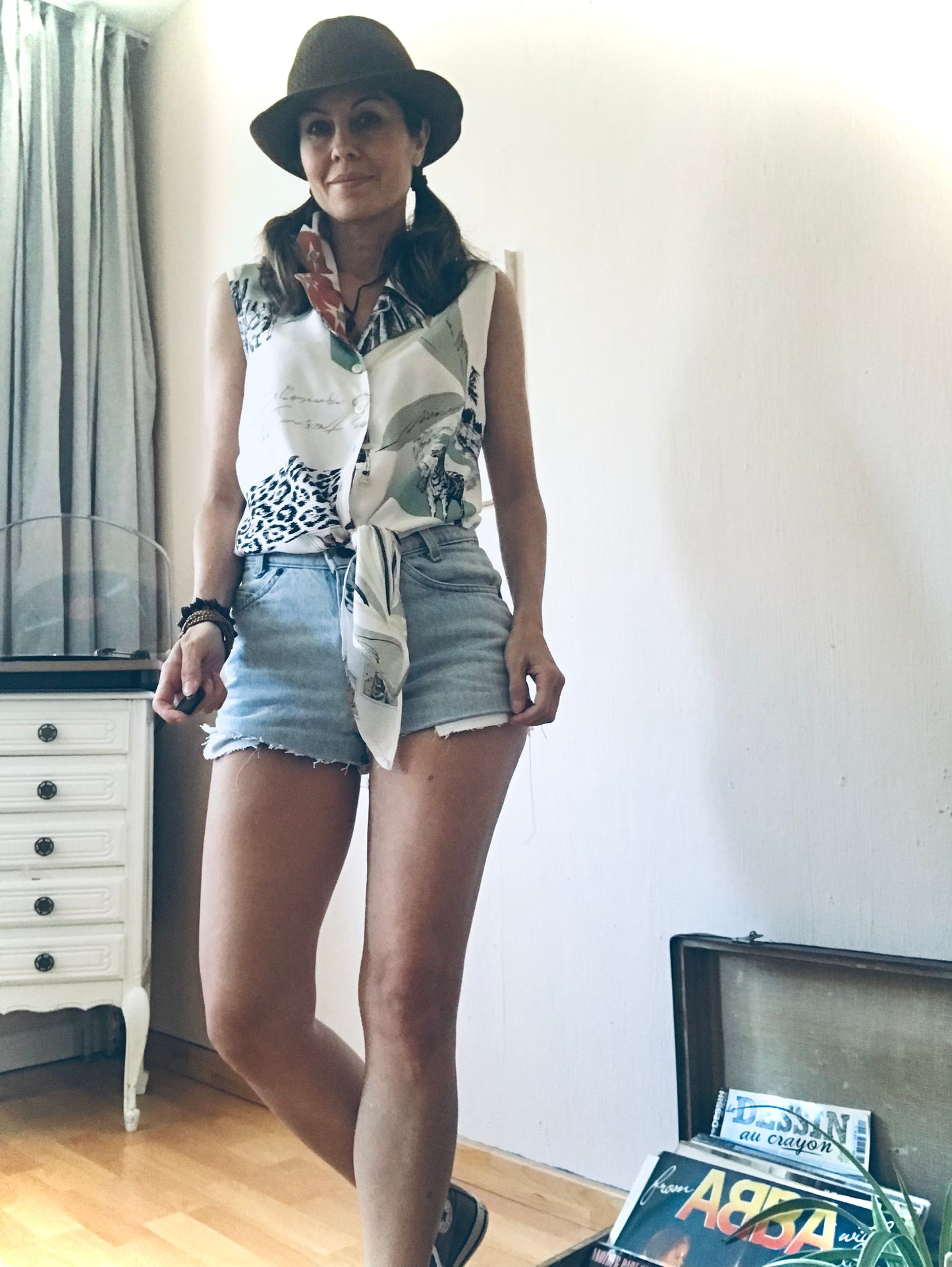 Levi’s vintage denim shorts