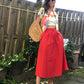 Vintage midi skirt