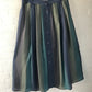 Pleated Silk skirt