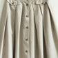 Button front vintage skirt