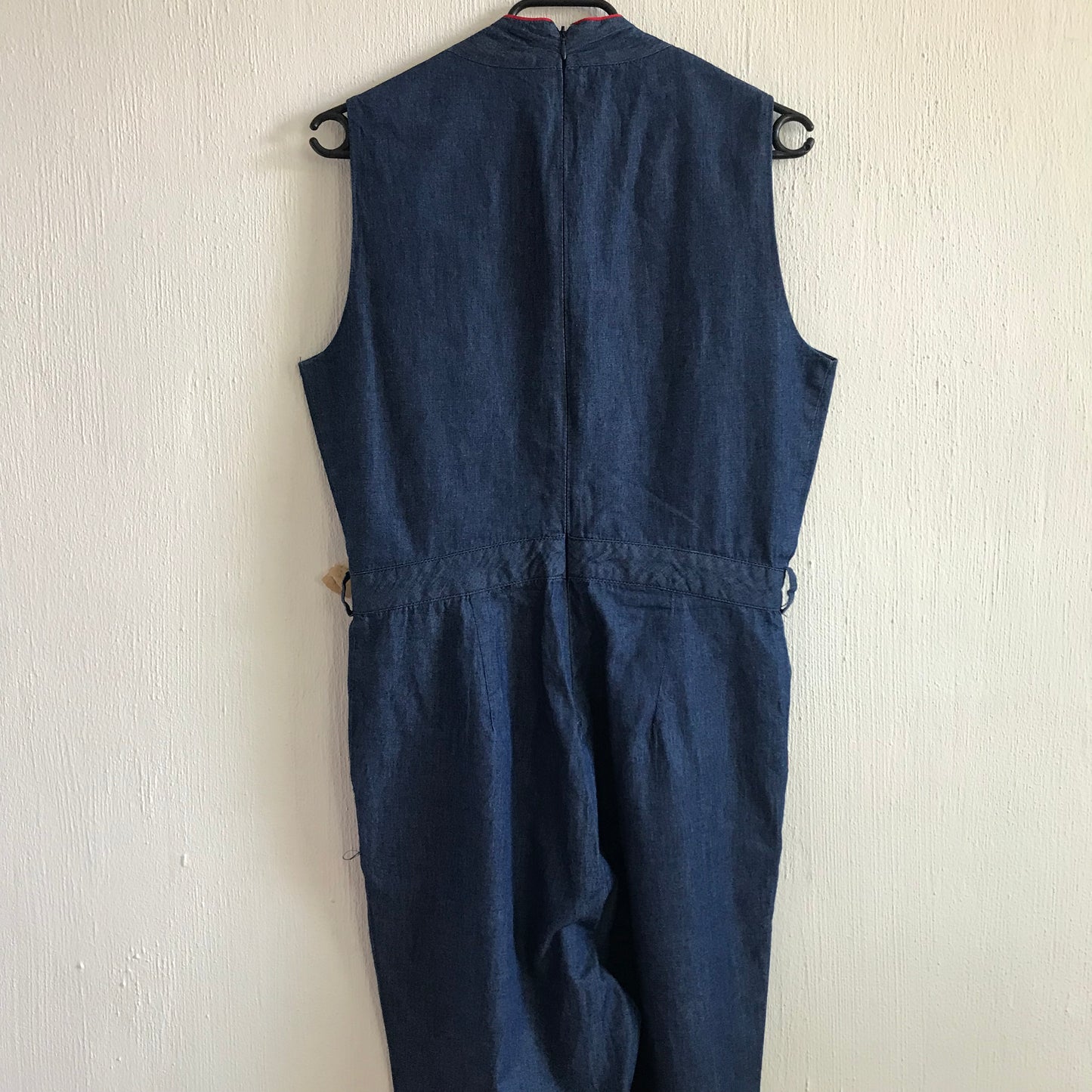 Summer denim jumpsuit