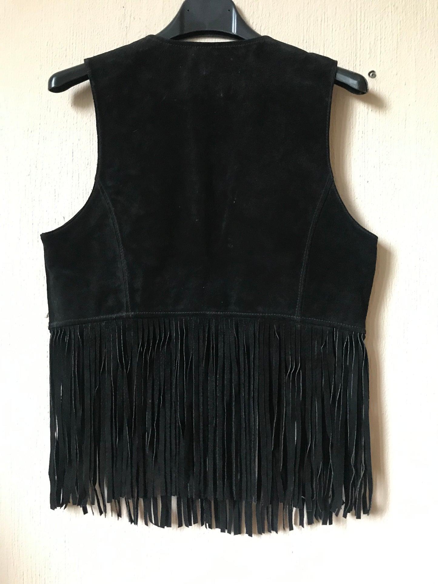 Suede festival vest