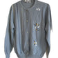 Cardigan with embroidered motifs