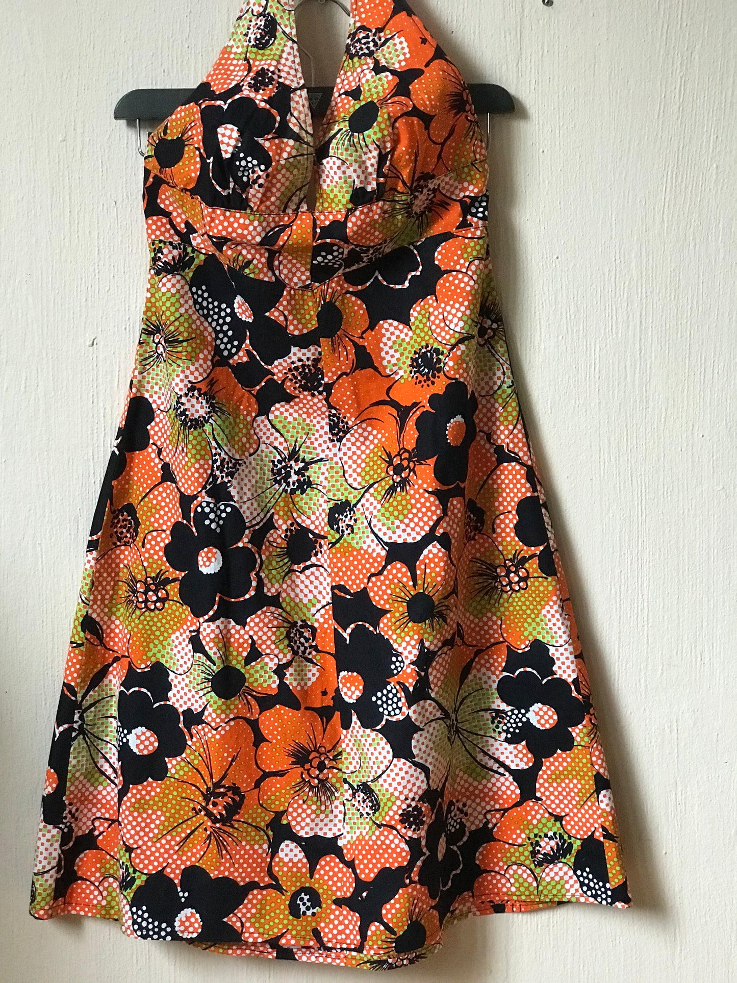 Floral retro summer dress