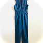 Summer denim jumpsuit