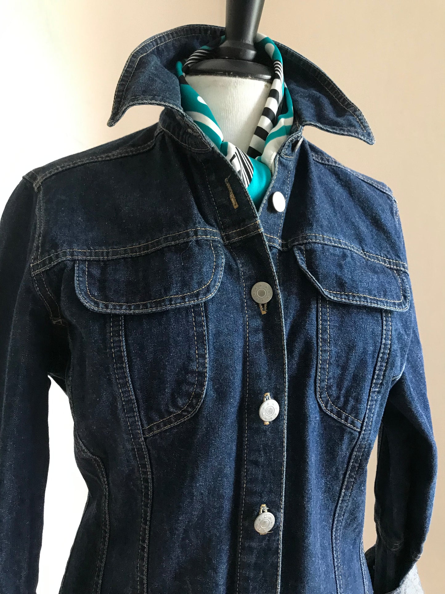 Vintage denim dress