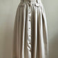 Button front vintage skirt