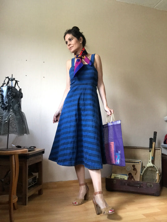 Vintage denim dress