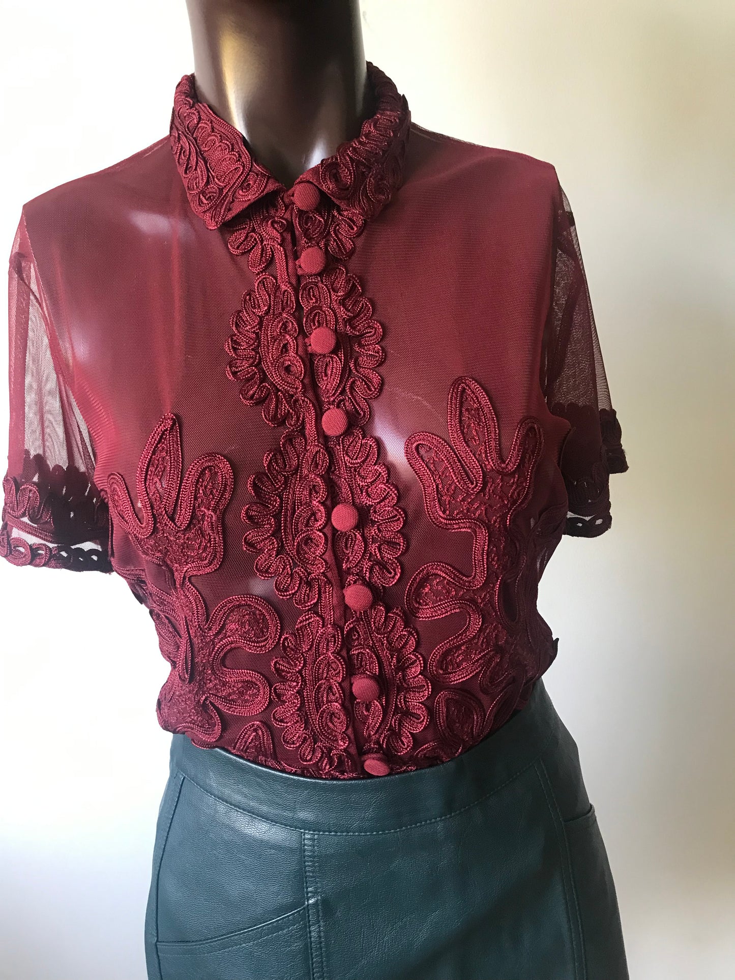 Vintage lace top