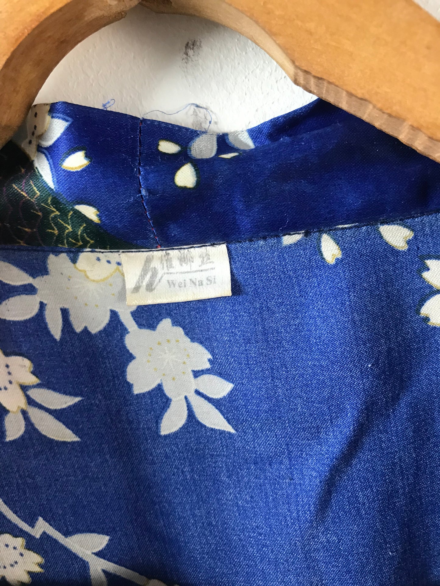 Vintage satijn kimono