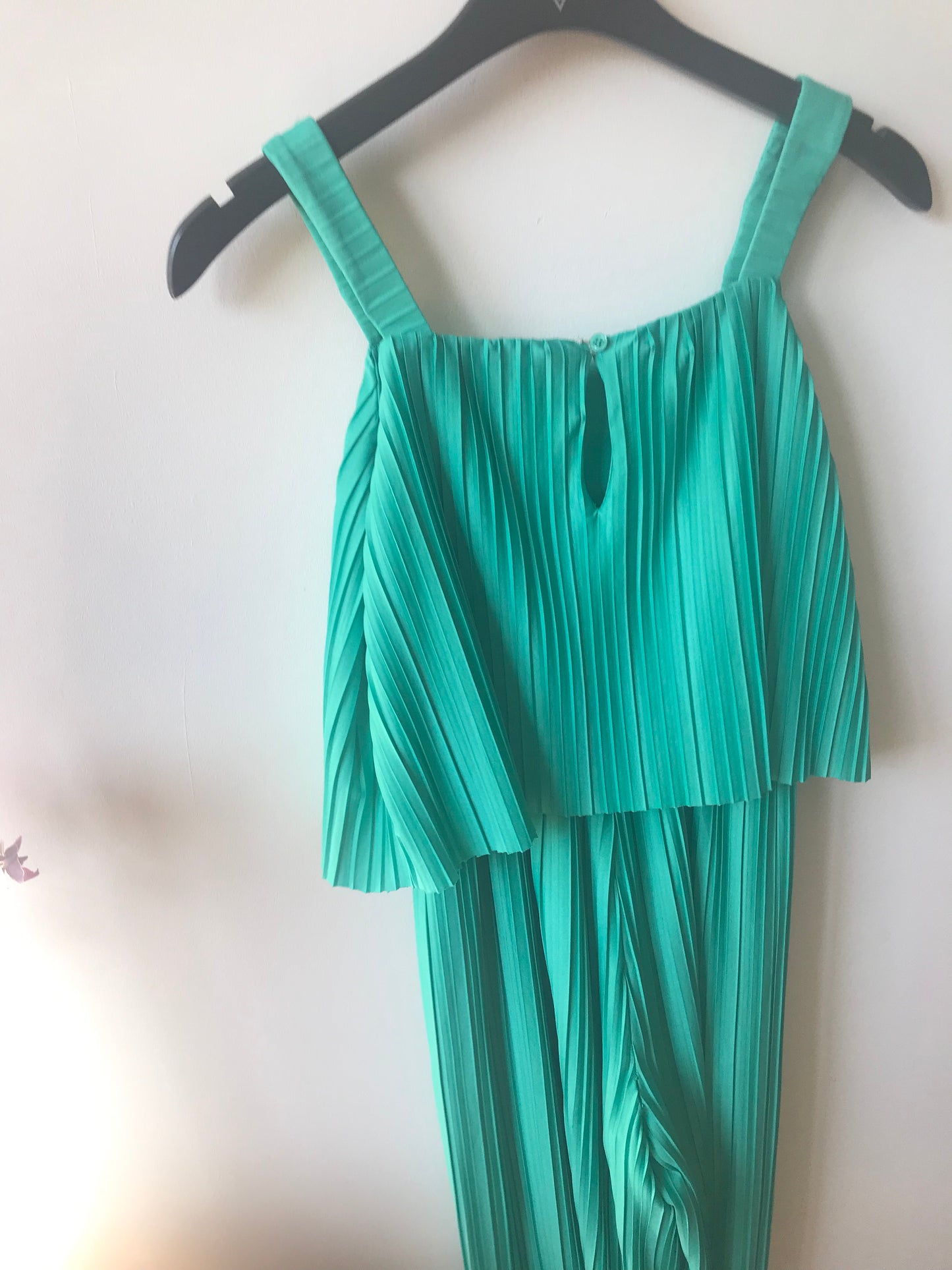 Pleated jumpsuit