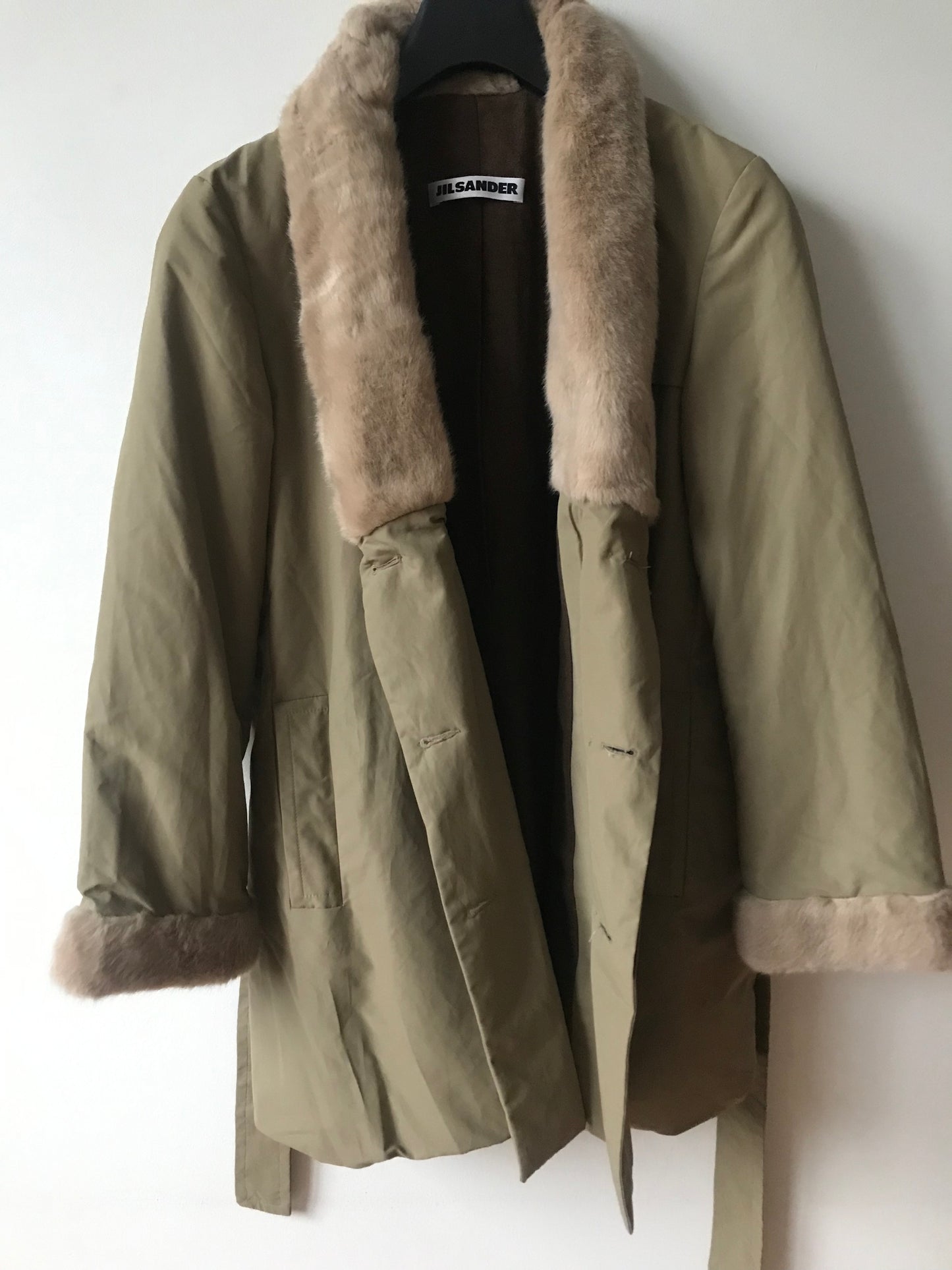 Jil Sander trench coat