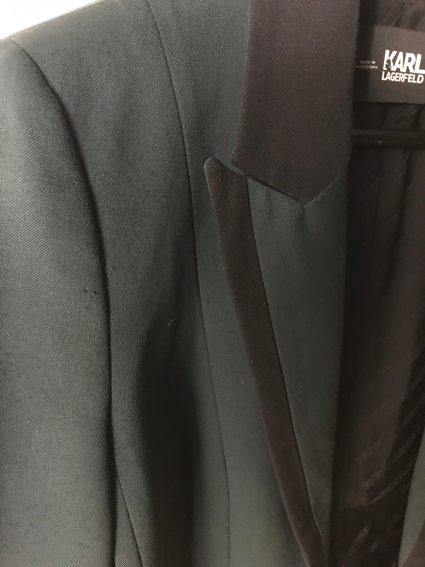 Karl Lagerfeld wool blazer