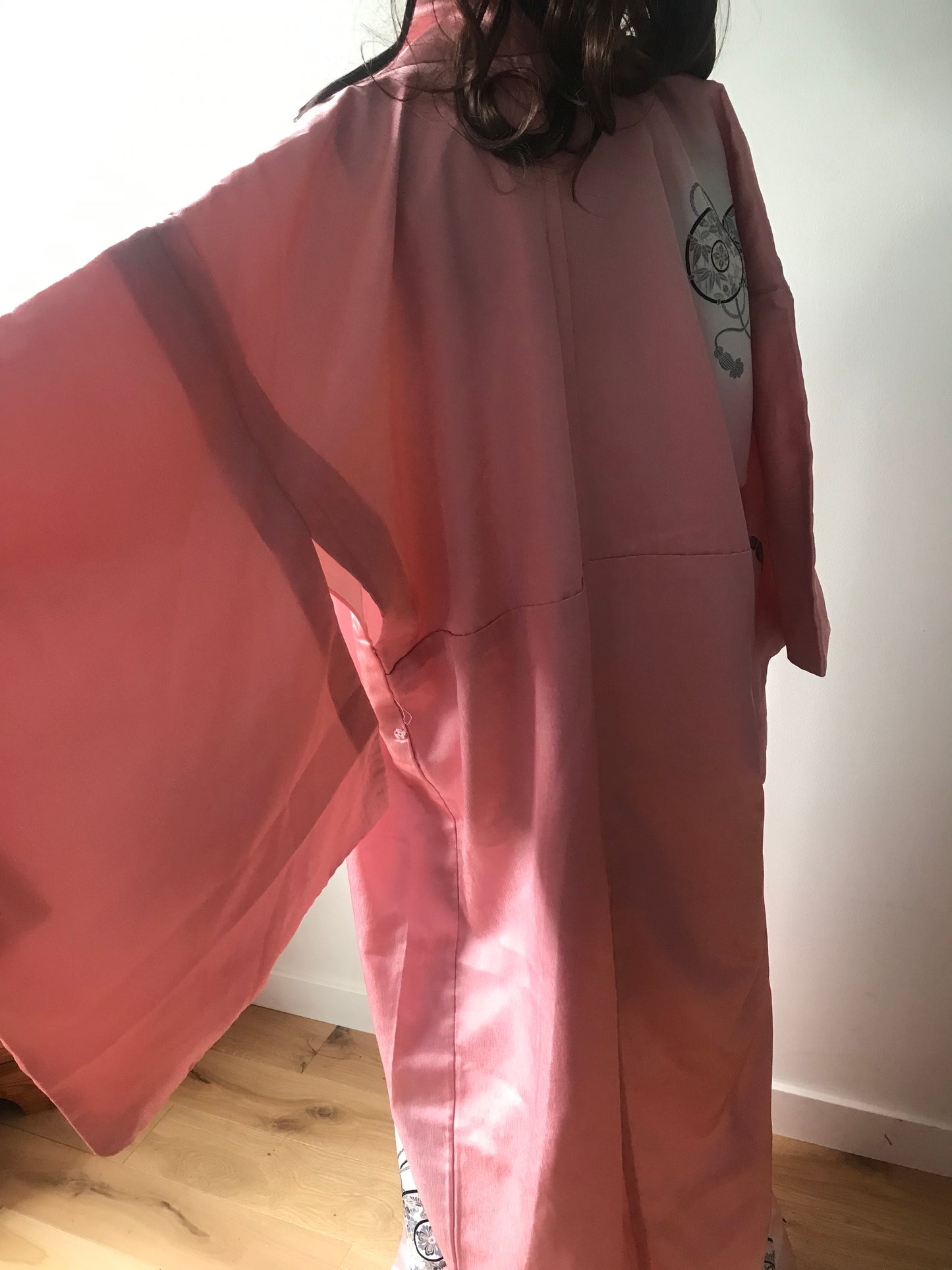 Vintage maxi Kimono 70s