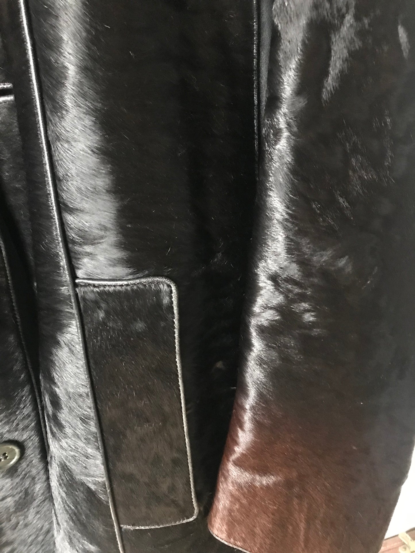 Vintage leather coat