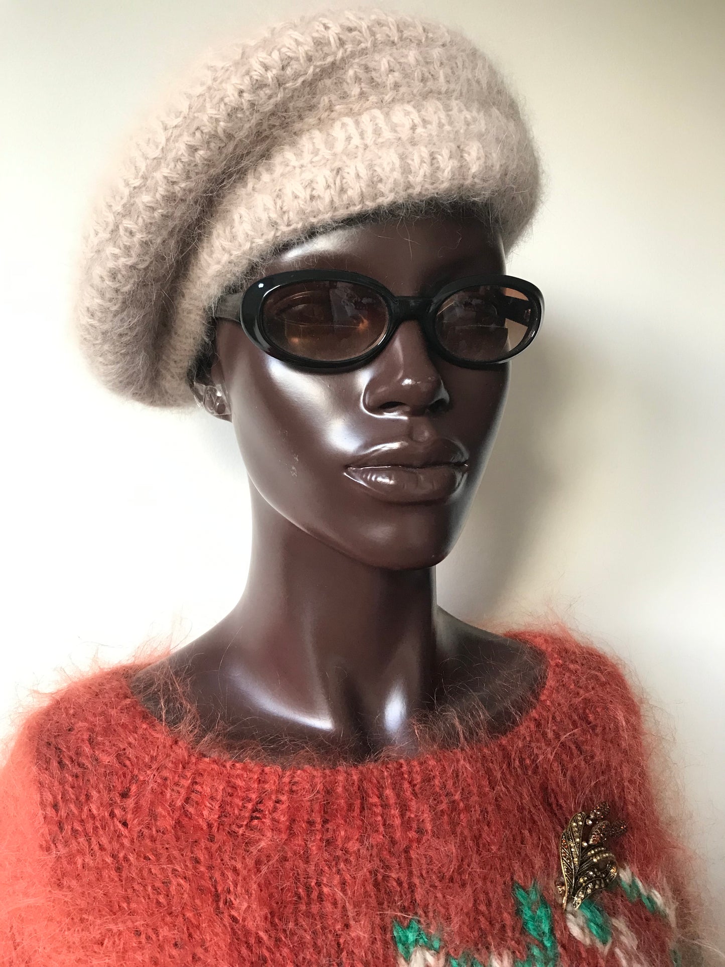 Vintage Angora beret