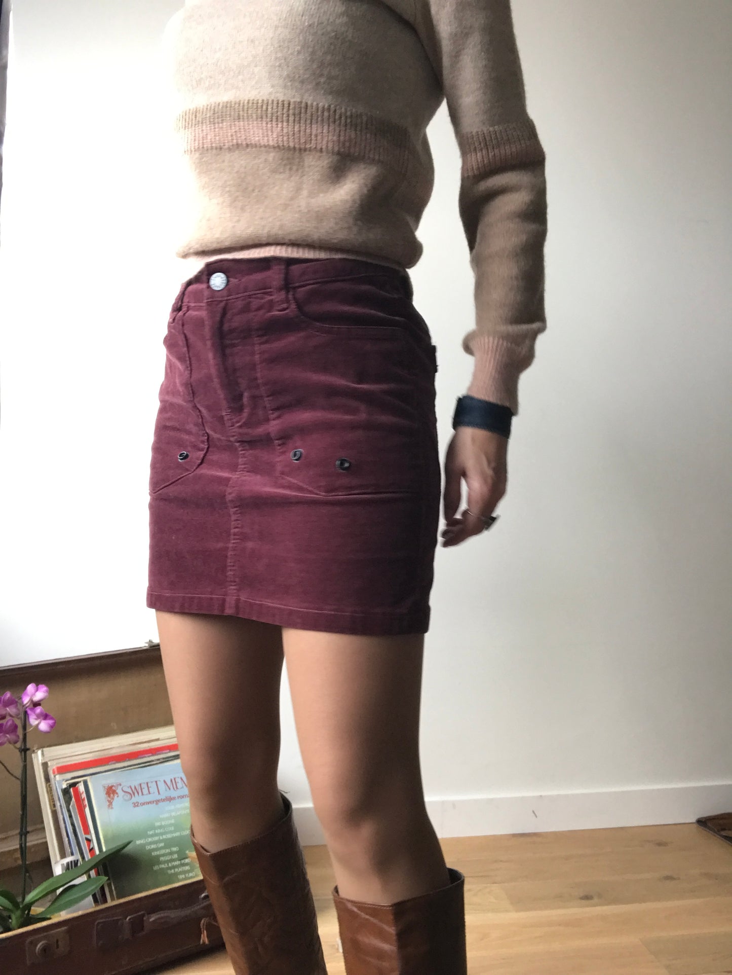 Zadig & Voltaire corduroy skirt